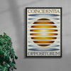 Unity of Opposites (Fig.2) contemporary wall art print by Utsav Verma - sold by DROOL