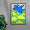 PLEASE DON'T FORGET contemporary wall art print by GOOD OMEN - sold by DROOL