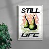 Pear Life contemporary canvas art print by 3WillyT - sold by DROOL