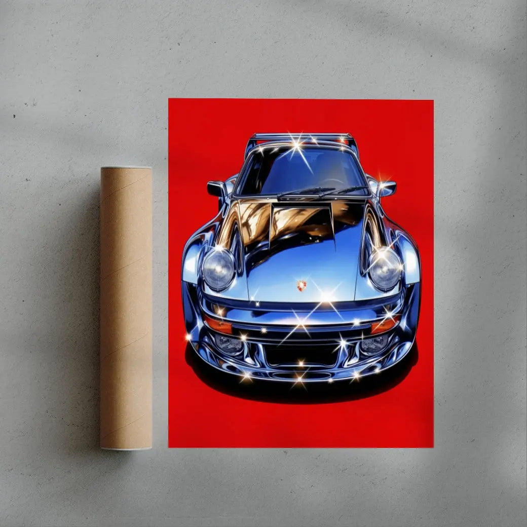 Chrome Porsche