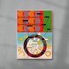 Space Track contemporary wall art print by Tristan Huschke - sold by DROOL