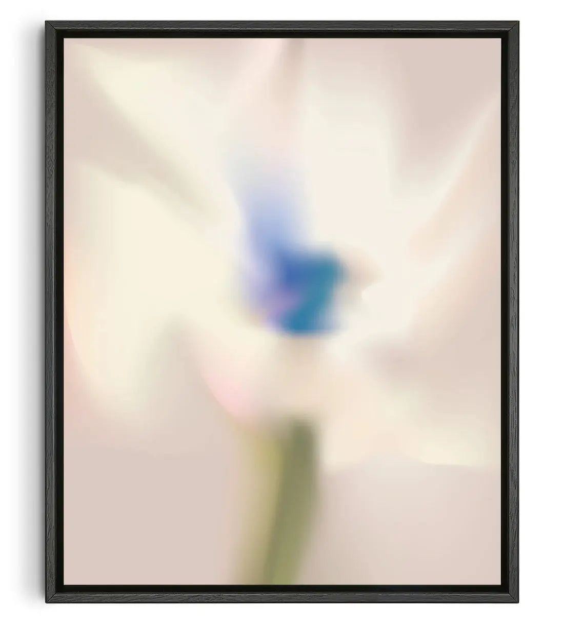 REV_WHITE FLOWER contemporary wall art print by Federico Sánchez - sold by DROOL