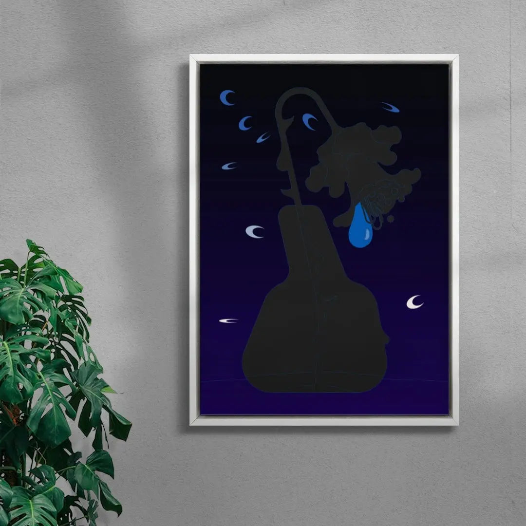 WEEPING contemporary wall art print by Thomas Hedger - sold by DROOL