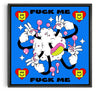 Cargar imagen en el visor de la galería, Fuck Me contemporary wall art print by Ovcharka - sold by DROOL