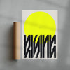 RISING contemporary wall art print by Xtian Miller - sold by DROOL