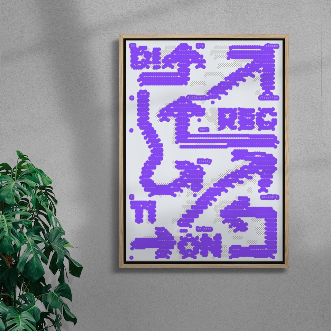 Direction contemporary wall art print by cloud.cb - sold by DROOL