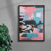 Fallout contemporary wall art print by Caitlin Flood-Molyneux - sold by DROOL