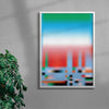 Sound Meditations contemporary wall art print by Kim Van Vuuren - sold by DROOL