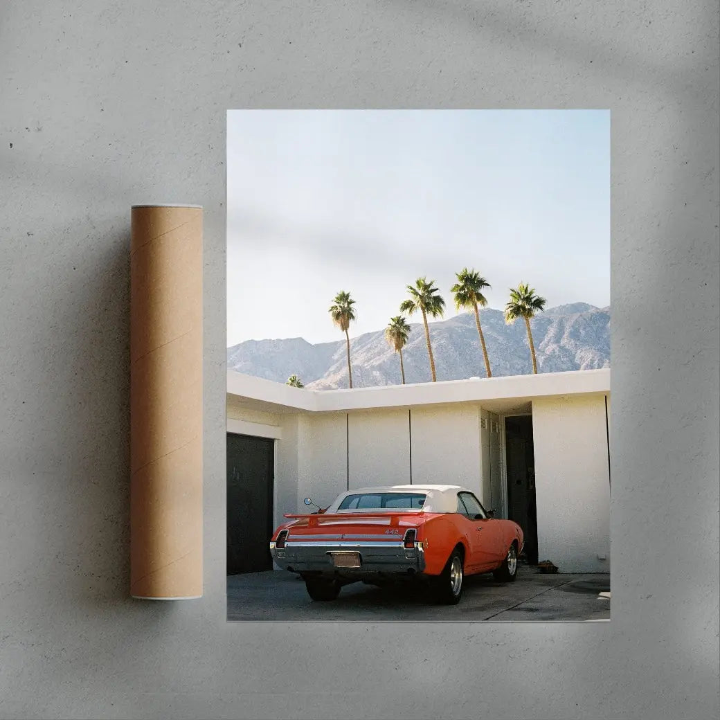Driveway contemporary wall art print by Thomas Irwin - sold by DROOL