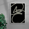 Taking Space contemporary wall art print by Carla Palette - sold by DROOL
