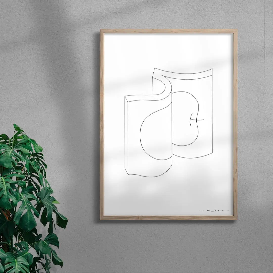 book contemporary wall art print by CHIAKI KOBAYASHI - sold by DROOL