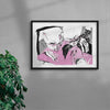 V.I.P.'s contemporary wall art print by Amelie Goeppel - sold by DROOL