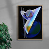 Hog contemporary wall art print by Edan Strachan - sold by DROOL