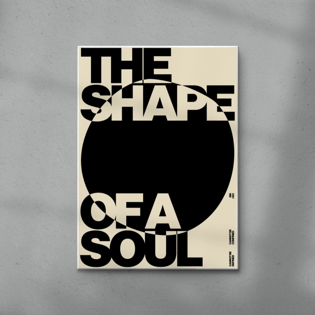 SOUL contemporary wall art print by Brad Mead - sold by DROOL
