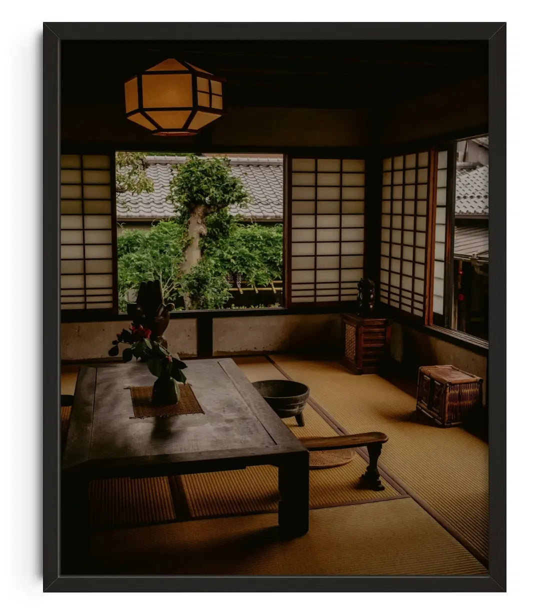 Tatami contemporary wall art print by Jacky Jiang - sold by DROOL