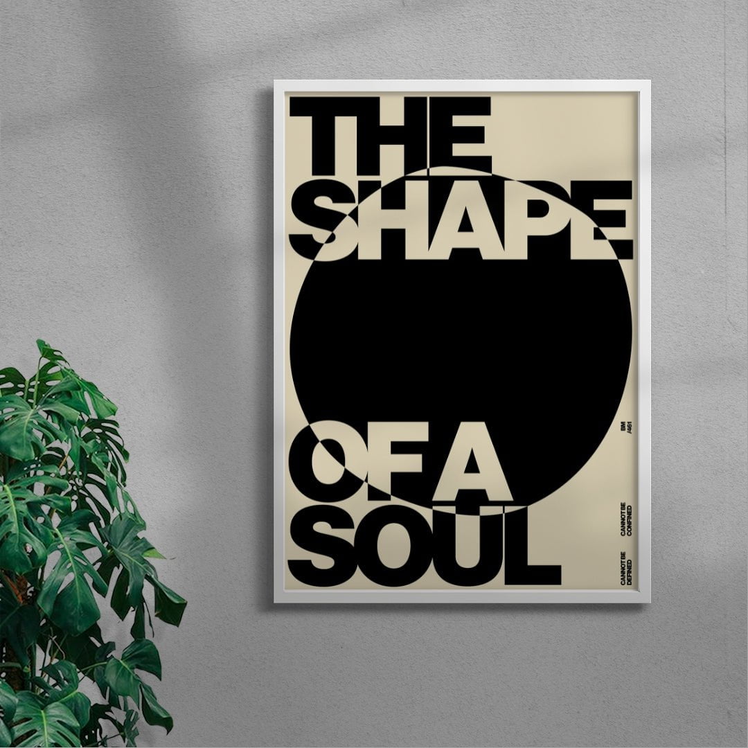 SOUL contemporary wall art print by Brad Mead - sold by DROOL