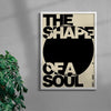 SOUL contemporary wall art print by Brad Mead - sold by DROOL