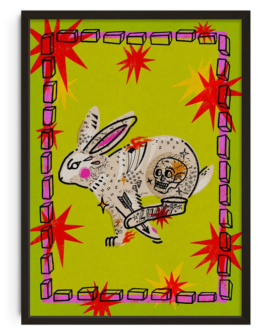 Mi pata de conejo de la suerte