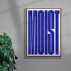 MOIST contemporary wall art print by Carla Palette - sold by DROOL