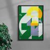 Reproduire Symbol (Version 1) contemporary wall art print by Duane Dalton - sold by DROOL