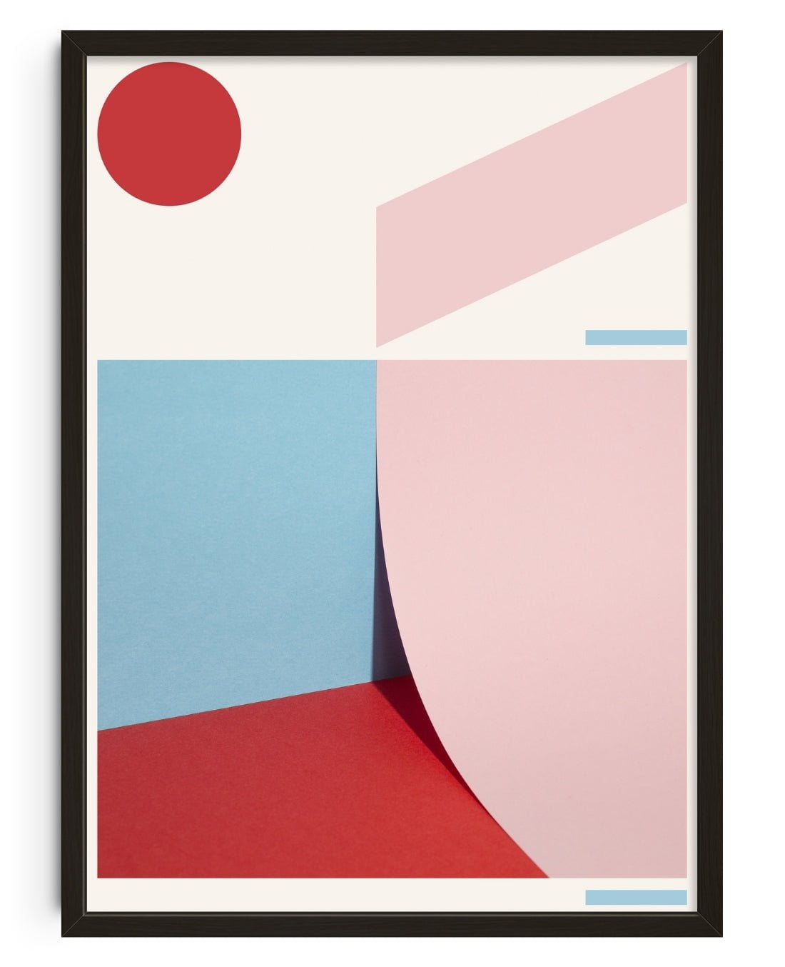 New Formalism I contemporary wall art print by Linus Lohoff - sold by DROOL