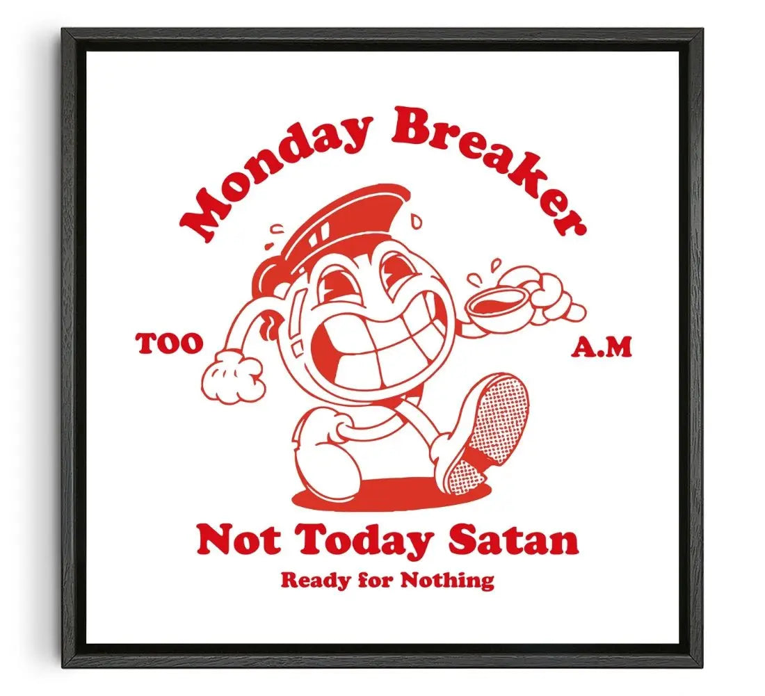 Monday Breaker contemporary wall art print by Marcello Pisano - sold by DROOL