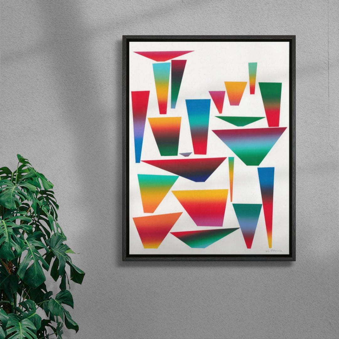 The Gravity Of Hope contemporary wall art print by Amber Vittoria - sold by DROOL