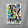 Uncertainty contemporary wall art print by Jorge Santos - sold by DROOL