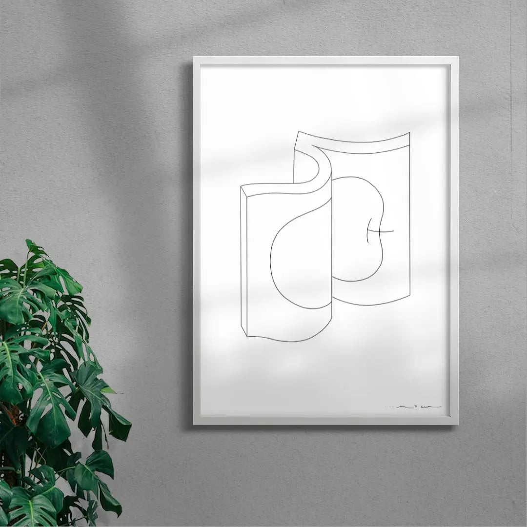 book contemporary wall art print by CHIAKI KOBAYASHI - sold by DROOL