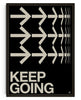 KEEP GOING contemporary wall art print by Brad Mead - sold by DROOL