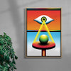 The Eye that Sees All contemporary wall art print by Samuel Finch - sold by DROOL