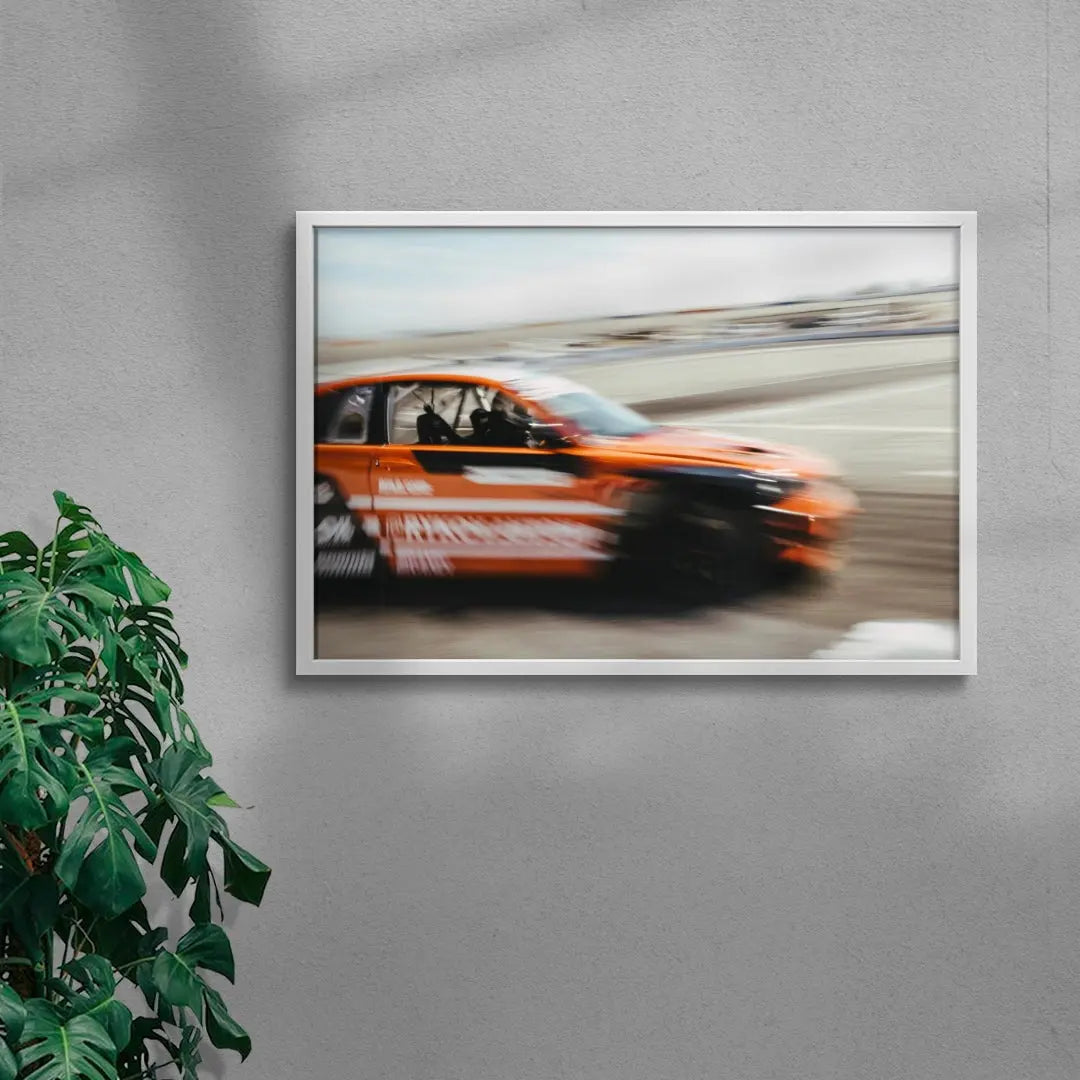 Drifting contemporary wall art print by Ben Strang - sold by DROOL