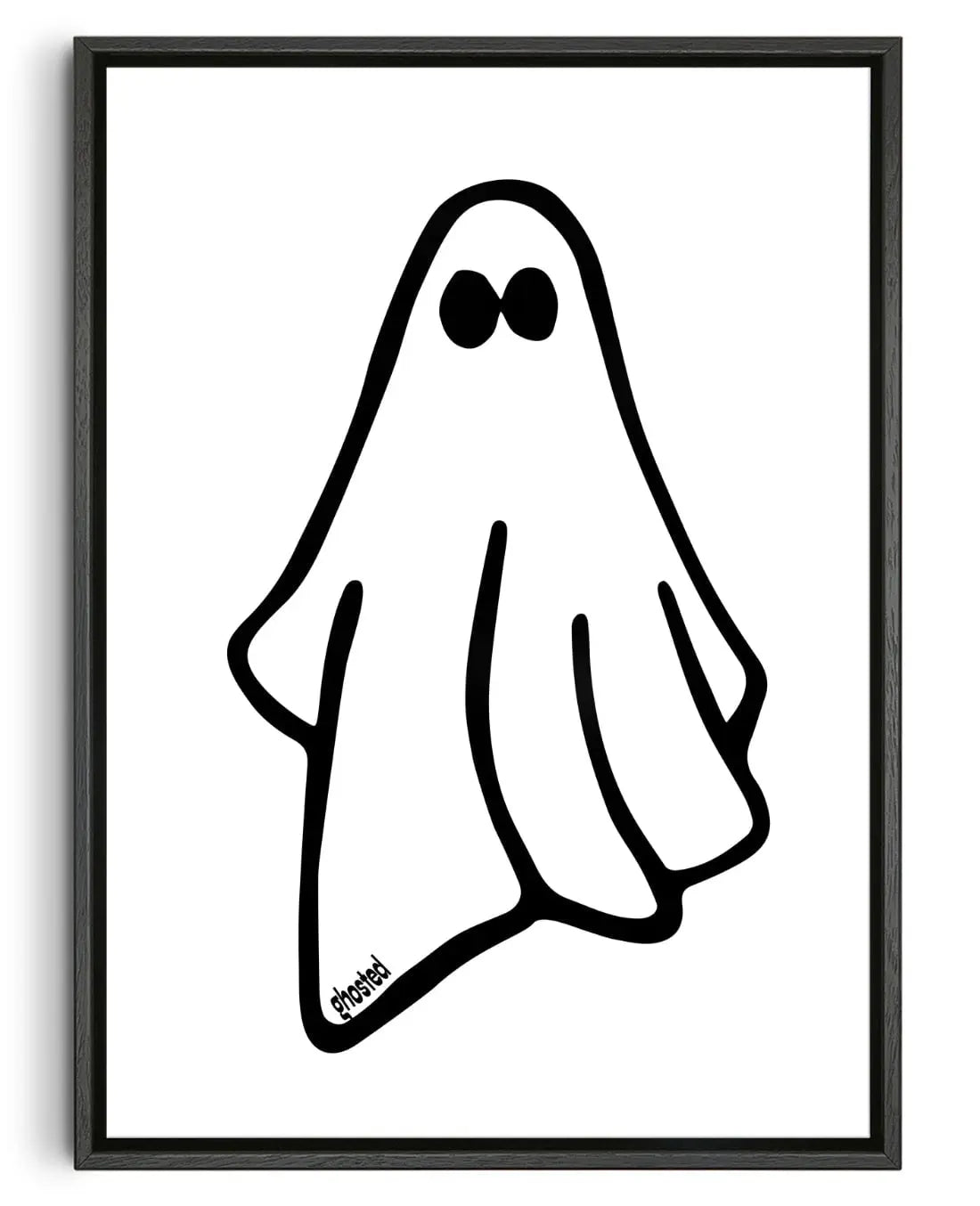 Ghosted contemporary wall art print by Adam Foster - sold by DROOL
