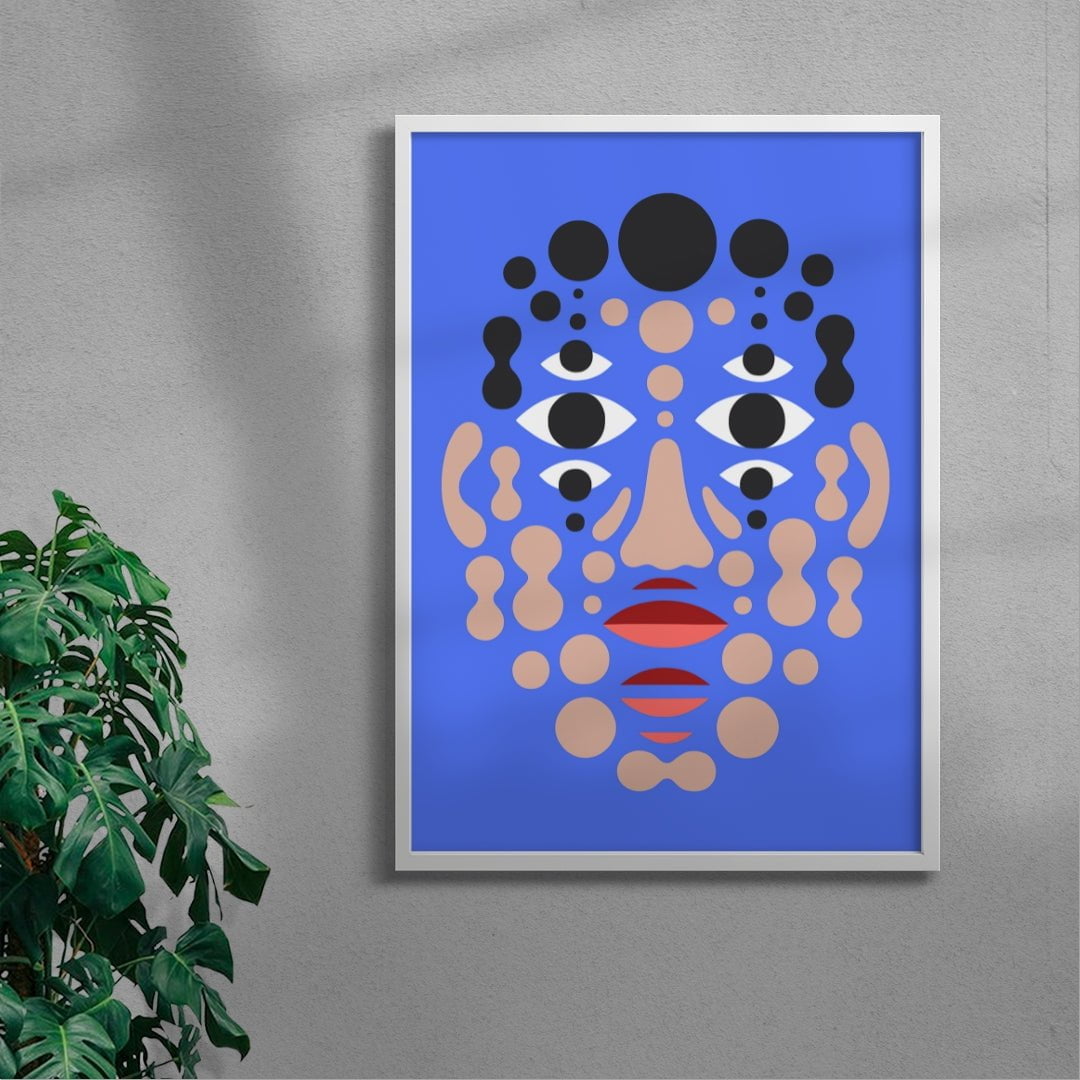 Cells contemporary wall art print by David Vanadia - sold by DROOL