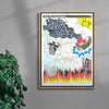 Time In The City: New York contemporary wall art print by Time - sold by DROOL