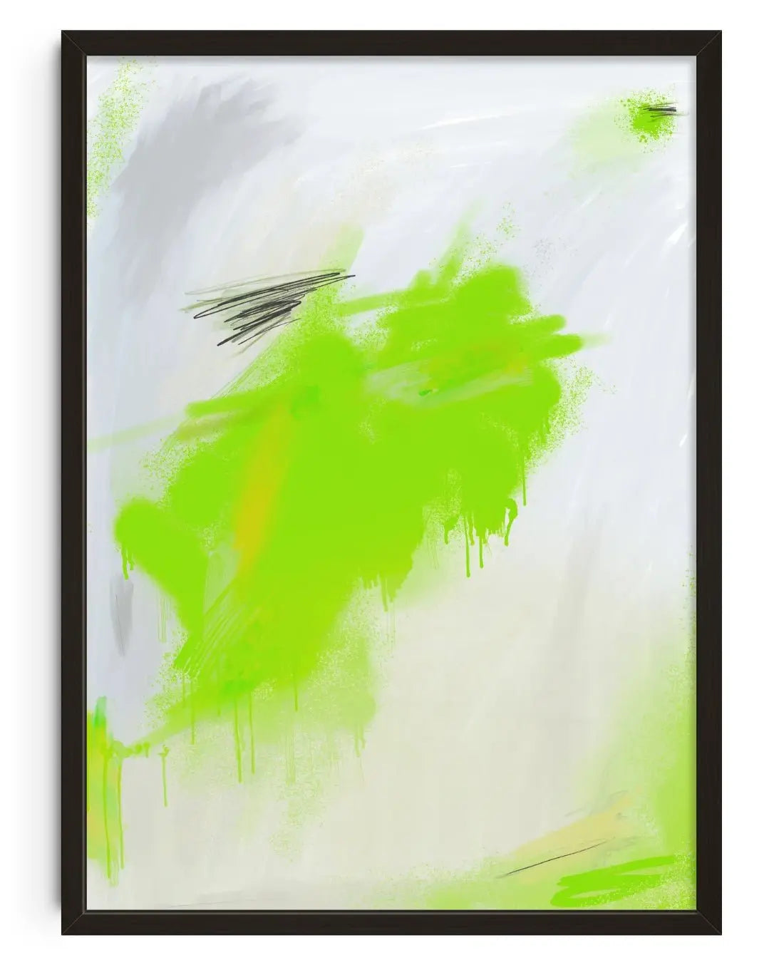 Splash contemporary wall art print by Dom Russo - sold by DROOL