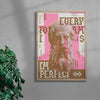 Imperfect contemporary wall art print by MEDG - sold by DROOL