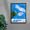 Agua 2 (Water 2) contemporary wall art print by Miguel Vides - sold by DROOL