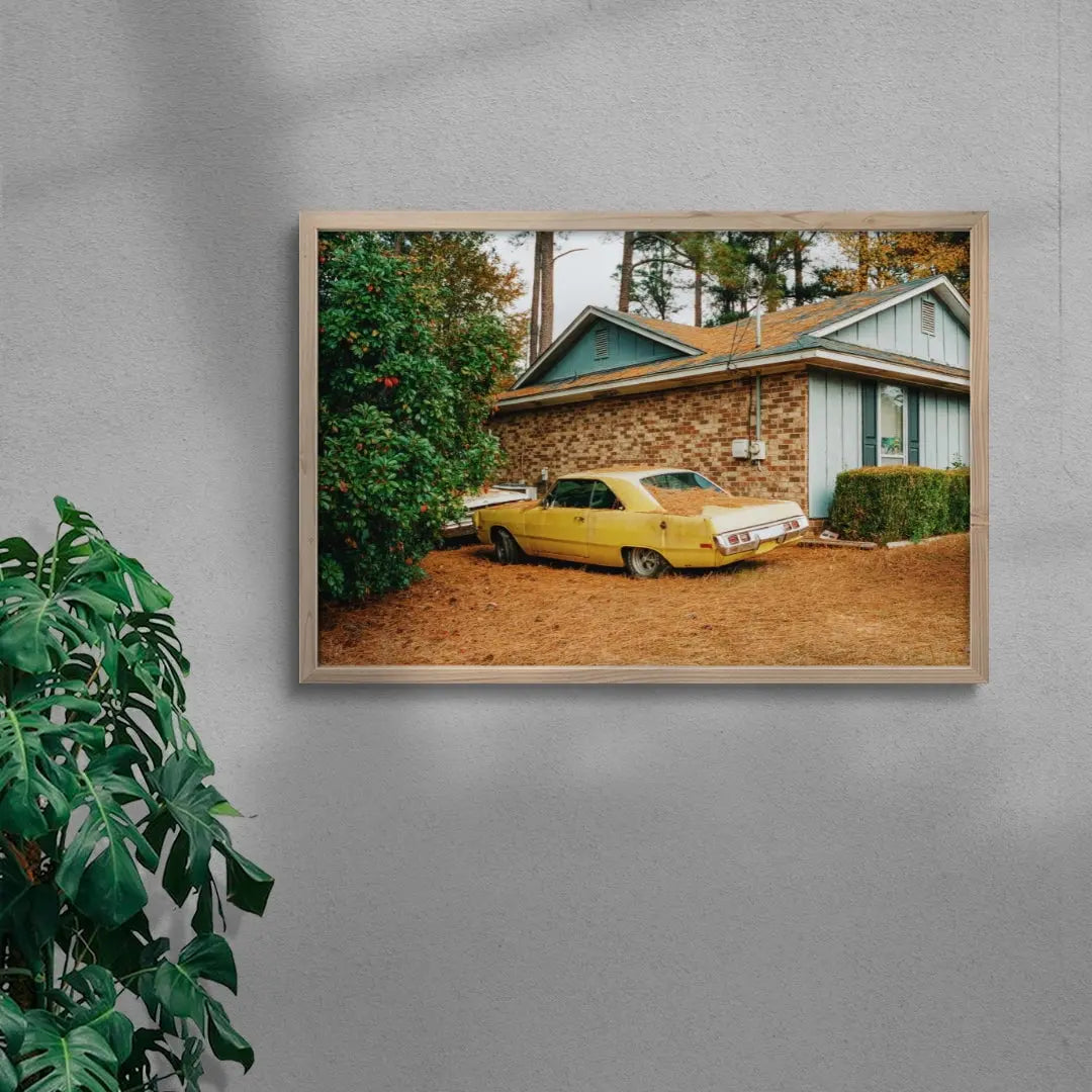 Buried contemporary wall art print by Kelsey Smith - sold by DROOL