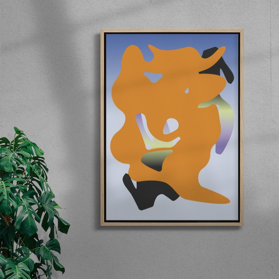 Some Kind of Up and Down Yes 02/02 contemporary wall art print by Gabrielle White - sold by DROOL