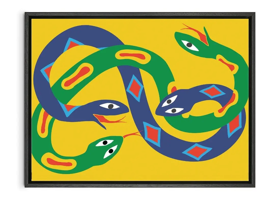ENTANGLED contemporary wall art print by Max Blackmore - sold by DROOL