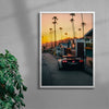 Cali Merci contemporary wall art print by Deston Isas - sold by DROOL