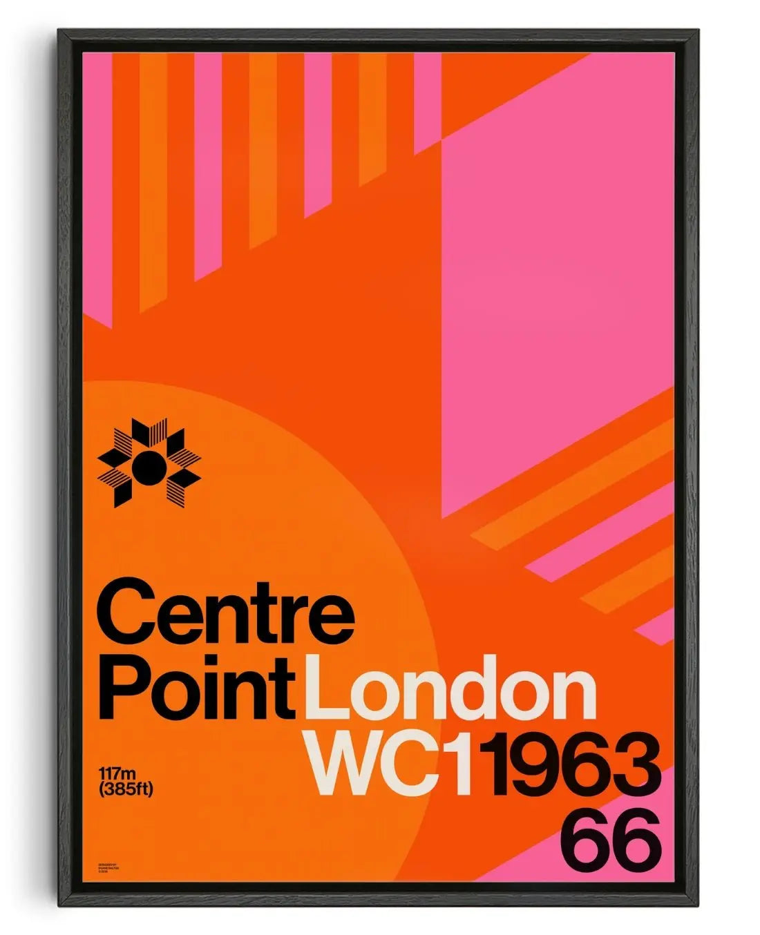 Centre Point contemporary wall art print by Duane Dalton - sold by DROOL