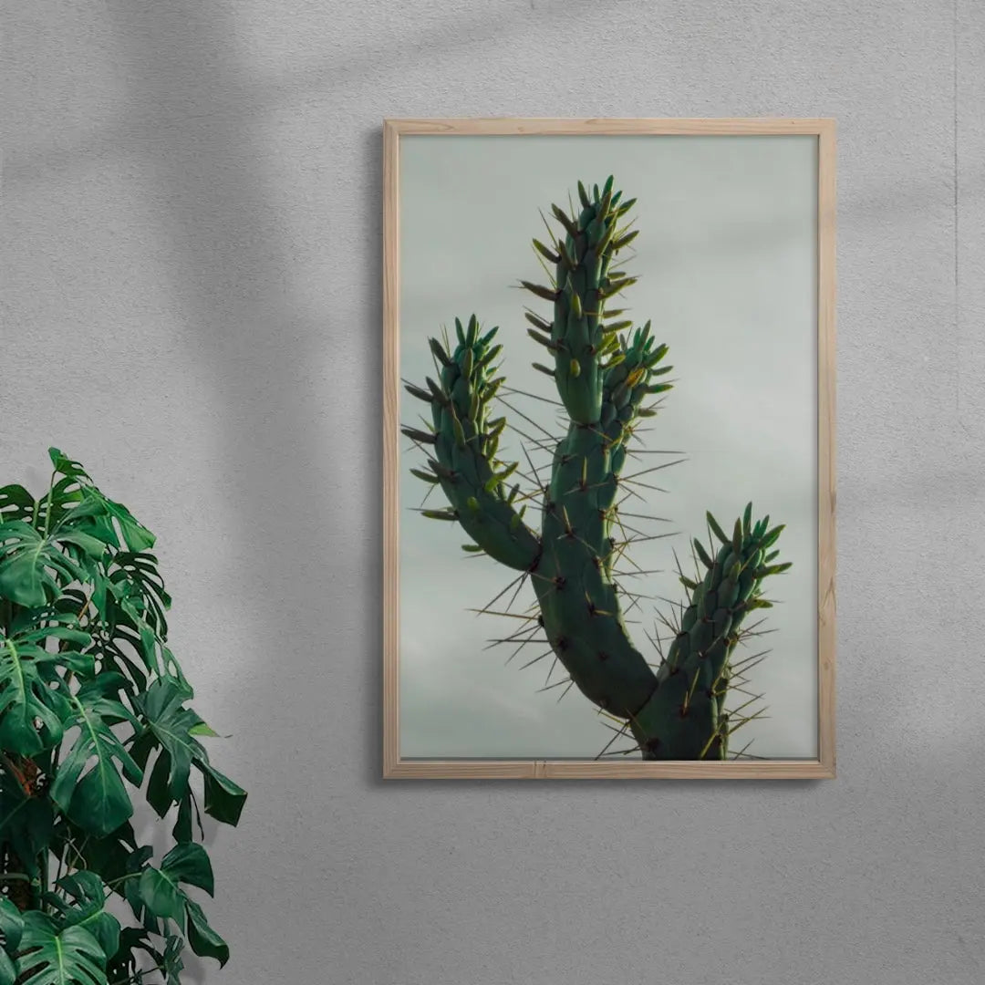 Spines contemporary wall art print by Omar Belattar - sold by DROOL