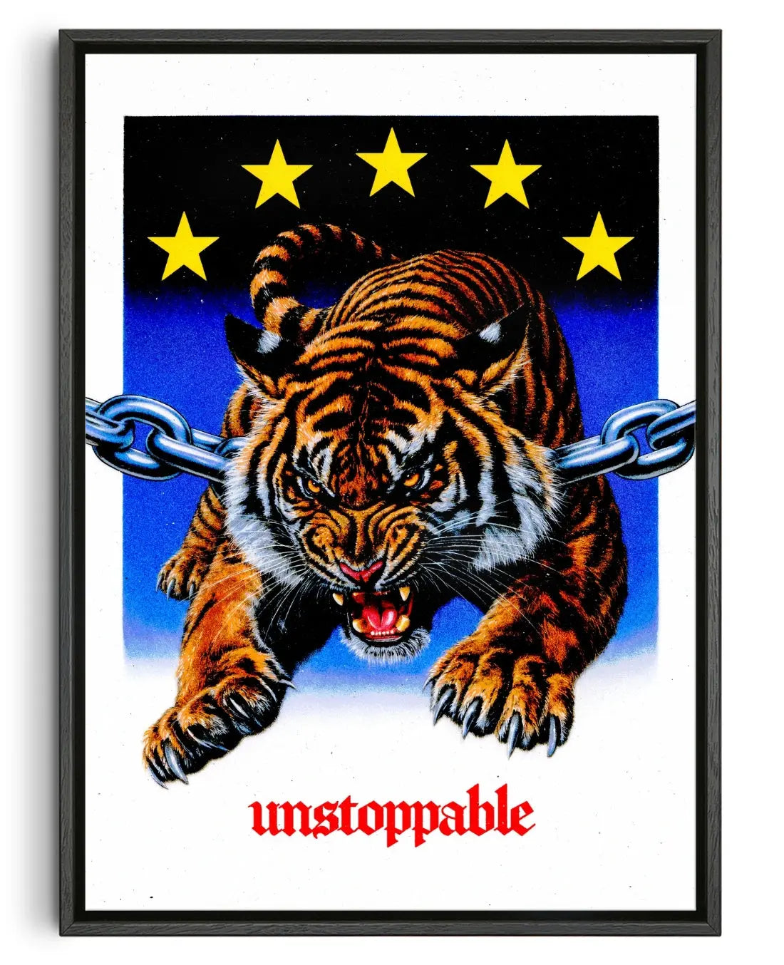 unstoppable contemporary canvas print by Blank Embrace - sold by DROOL