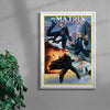 The Matrix contemporary wall art print by Deadly Prey - sold by DROOL