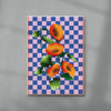 Japanese Flowers (2) contemporary wall art print by Will Da Costa - sold by DROOL