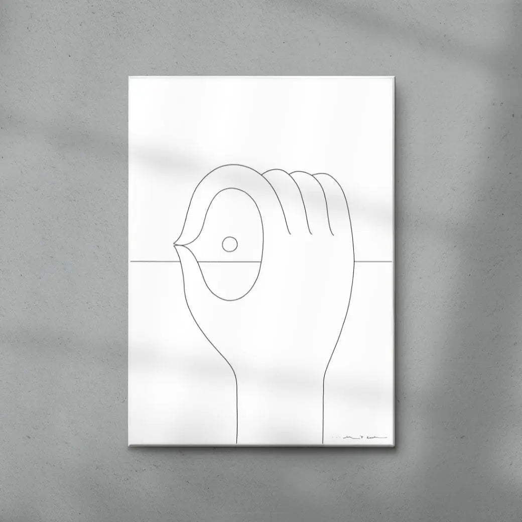 focus contemporary wall art print by CHIAKI KOBAYASHI - sold by DROOL
