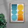 Breathe contemporary wall art print by Mirza Talovic - sold by DROOL