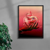 Enemies to Lovers contemporary wall art print by Paulina Almira - sold by DROOL